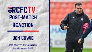 Don Cowie | Ross County 3-1 St Johnstone