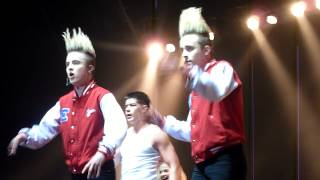 Jedward Singing 'Under Pressure/Ice Ice Baby' The Marquee Cork 30/6/12