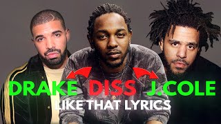 Future & Metro Boomin - Like That (Lyrics) Ft. Kendrick Lamar