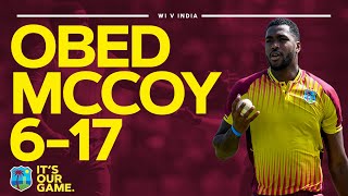 SENSATIONAL BOWLING! | Obed McCoy Takes 6-17 As Windies Beat India | West Indies v India | 2nd T20I