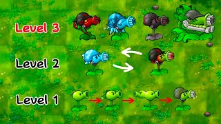 PVZ Fusion Edition v2.2 Challenge Mode: Lone Warrior | Difficulty 3