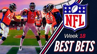 Sunday's Top-Five NFL Week 18 BEST BETS to Hammer! | Driving The Line