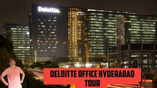 Deloitte Hyderabad Office \u0026 Campus Tour |Magnificent Office🤩  #deloitte #officetour #hyderabad