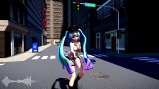 【MMD】     秘密警察　ポリスMiku