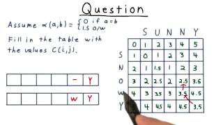Sequence Alignment Solution - GT- Computability, Complexity, Theory: Algorithms