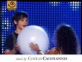 junior eurovision song conterst 2008 intro with no commentator. music by costas cacoyannis. the melody of hand in hand in vocalise style featuring mariam