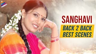Sanghavi Best Scenes | SINDOORAM Superhit Telugu Movie | Ravi Teja | Brahmaji | Telugu FilmNagar