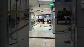 Agência do Banco do Brasil é vandalizada em Crateús, no Ceará