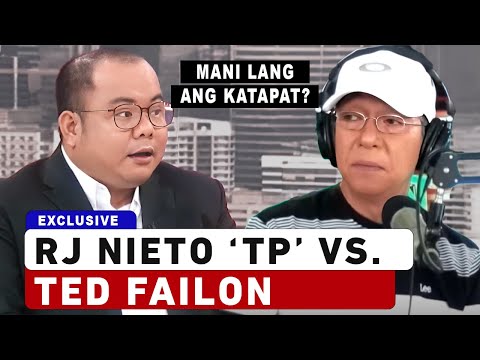 RJ Nieto 'TP' VS Ted Failon: 2.5 Million Salary Kinumpara na Mani