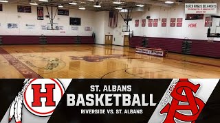 HURRICANE REDSKINS VS. ST. ALBANS RED DRAGONS | WV BOYS BASKETBALL