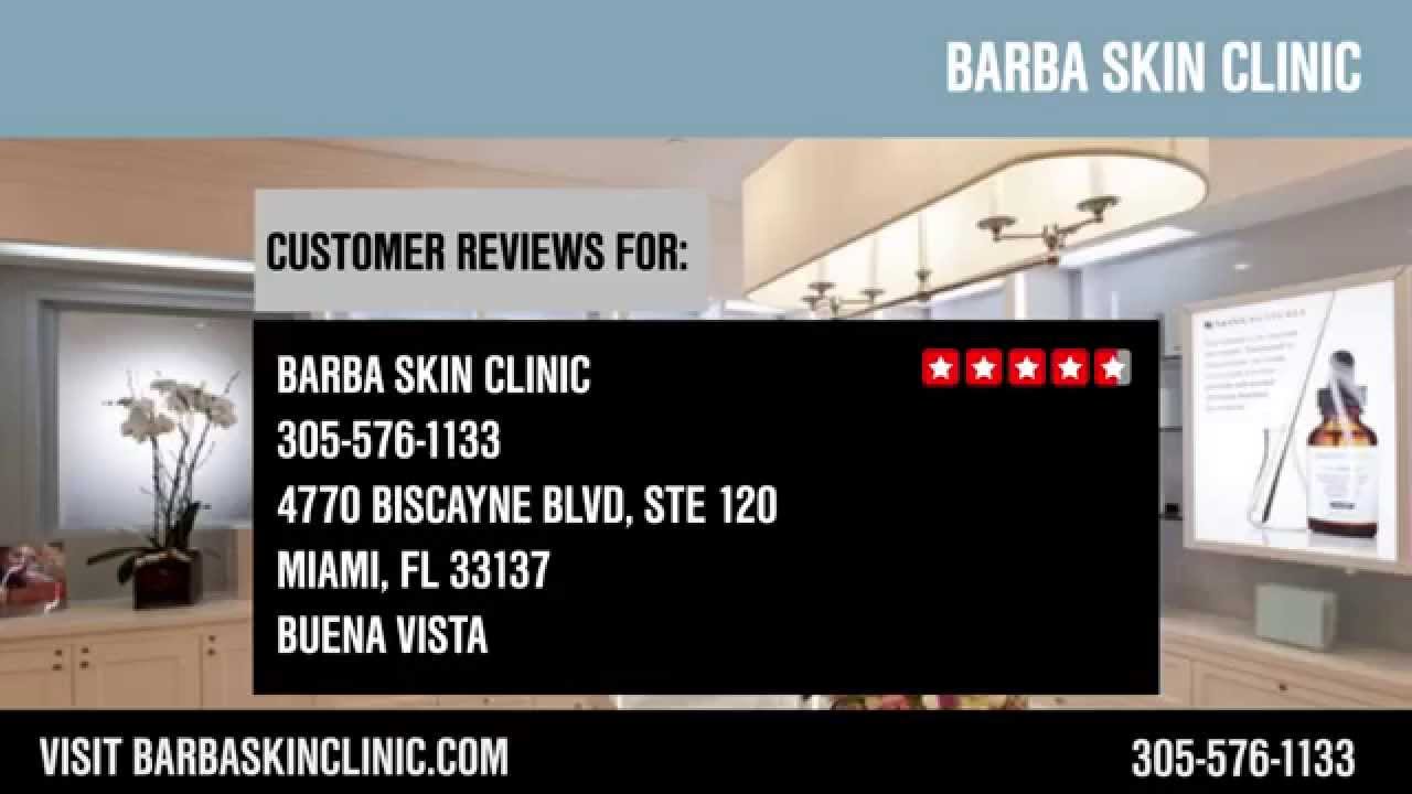 Barba Skin Clinic -REVIEWS- Miami, FL Medical Spas Reviews - YouTube