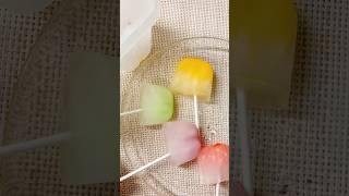 不二家ポップキャンディに水を入れるだけでアイスが出来ちゃう🍭#shorts