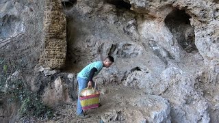 广西大山发现土匪洞，还有完好的泥墙，走进洞才发现这里不简单【民间小邓】