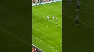 Callum Wilson penalty in Newcastle United vs Aston Villa premier league 2022/23 #shorts