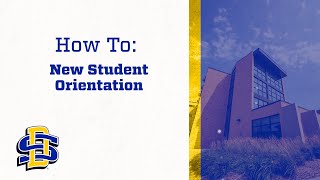 How To: New Student Orientation | SDState