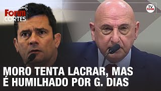 General G. Dias responde com ironia perguntas de Sergio Moro inspiradas em fake news bolsonaristas
