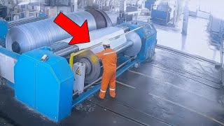 Real-Life Rolling Machine Accidents Caught on Camera – The Most Shocking Moments!