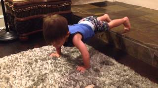 2 year Old #20Pushups for #22KILL