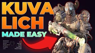 Warframe Kuva Lich Guide | Kuva Liches Made Easy