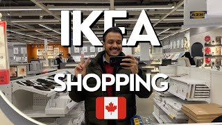 අතරමන් වෙන IKEA 🇨🇦 | Holiday Shopping | Canada | Ontario | Canada Sinhala Vlog | Vishmith W