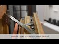 how to adjust the compression of tilt turn windows with siegenia hardware