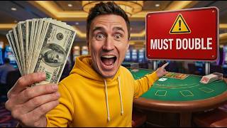 I Gambled $1000 Doubling Down Every Hand! (Double Down Madness)