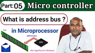 What is Address bus in Microprocessor in tamil