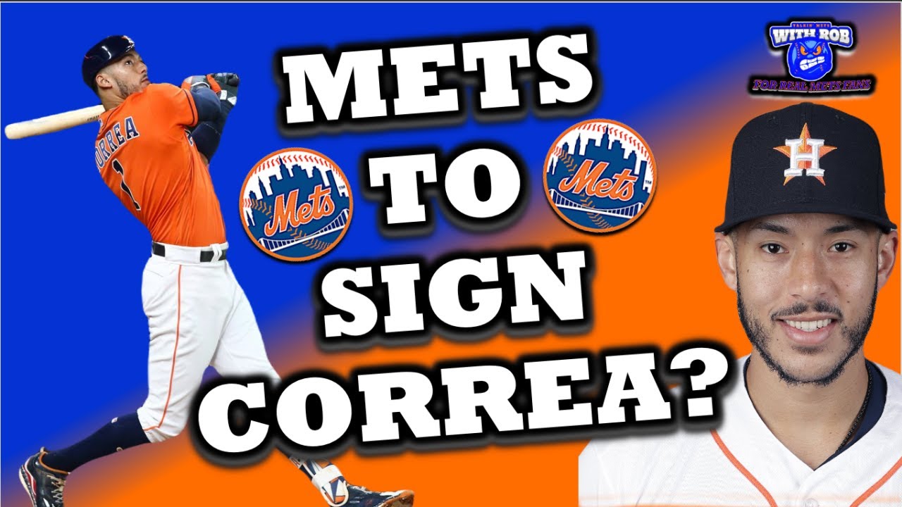 Mets To SIGN Carlos Correa?(MLB Hot Stove/Mets News/Mets Rumors/MLB ...