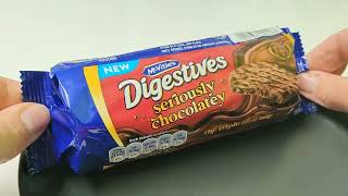 *New* McVitie's Digestives Seriously Chocolatey Biscuits / Asmr Pack Opening \u0026 Presentation