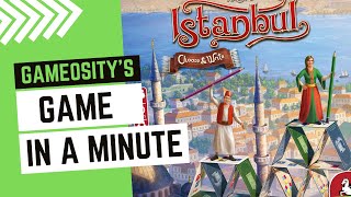 Game in a Minute: Istanbul: Choose \u0026 Write