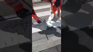 satisfying crosswalk renovation