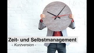 Webinar:  Zeit- und Selbstmanagement (Kurzversion)