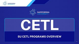 CETL Programs Overview