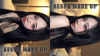 닝닝 아니고 그냥 밍밍한 여성 | aespa ningning makeup | 日本語字幕