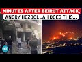 Hezbollah's Big Rocket Attack Minutes After IDF's Beirut Strike; Israeli Air Defences Fail | Lebanon