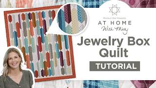 Jelly Roll Friendly Quilt | At Home With Misty - Jewelry Box Quilt