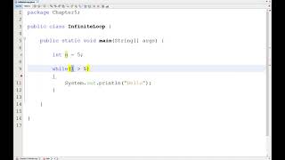 Java: DO VS WHILE & Infinite Loops
