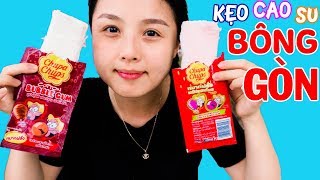 100% KẸO SINGGUM BÔNG GÒN CHUPPA CHUP VỊ DÂU VÀ SOCOLA ❤ kn cheno Chị Hằng