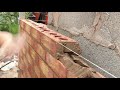 4k bricklaying laying some bricks