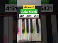 Aria Math – Easy Minecraft Piano Tutorial 🎹✨