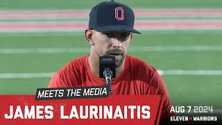 James Laurinaitis talks about C.J. Hicks, Sonny Styles, Cody Simon and OSU's linebackers