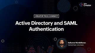 Active Directory and SAML authentication in Zoho Creator