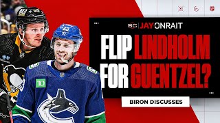 Should Canucks flip Elias Lindholm for Jake Guentzel?
