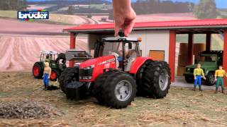 Bruder Massey Ferguson 7600 Traktör 03046 www bruderoyuncak com