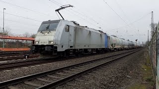 Bombardier TRAXX 35345 Railpool 186 296-0 Güterzug / freigh train / Kesselwagenzug / tank cars