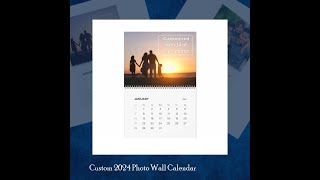 Custom 2024 Photo Wall Calendar