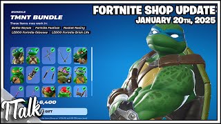 TMNT IS BACK! Fortnite Item Shop [January 20th, 2025] (Fortnite Chapter 6)