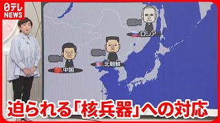 【高まる“核の脅威”】「核の傘」と「核なき世界」の狭間で日本は？