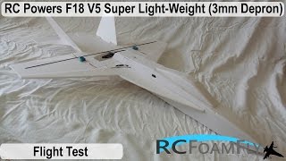 RCPowers V5 F18 Super Light Weight - Part4 - Test Flight