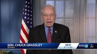 Grassley addresses controversy over leaked 'Signal' group chat